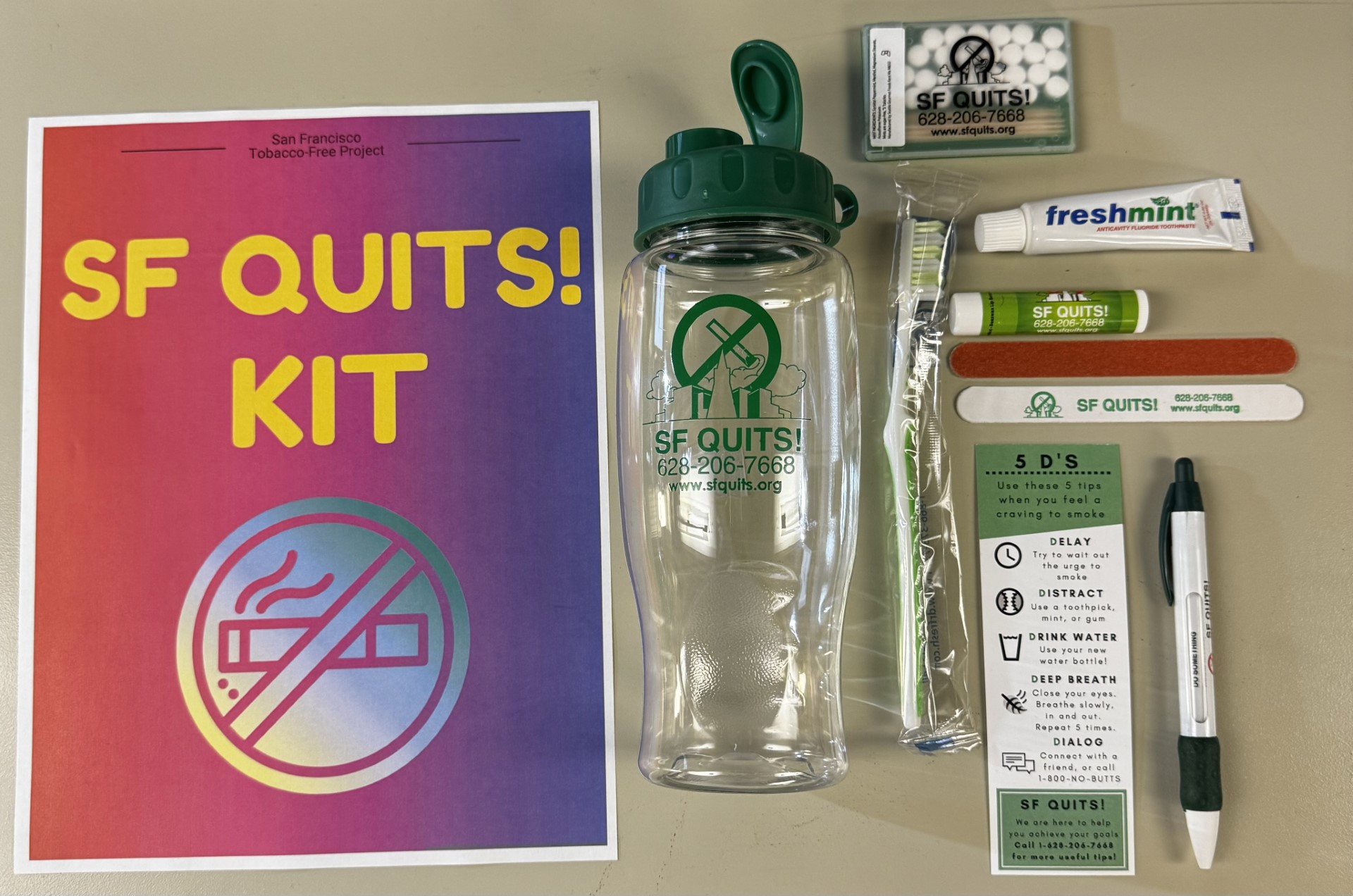 free tobacco cessation materials Tobacco-Free Services
