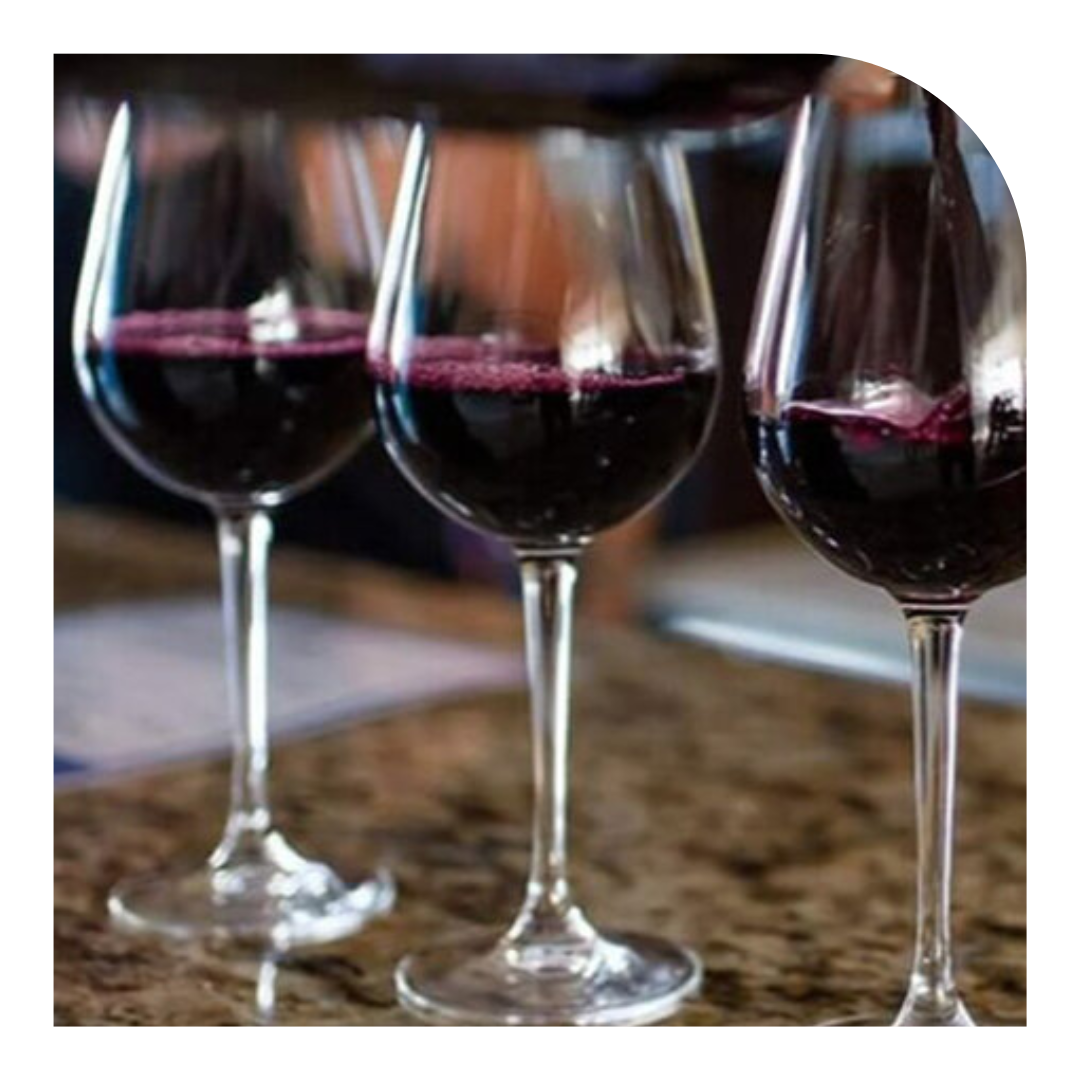 Photo of three glasses of wine