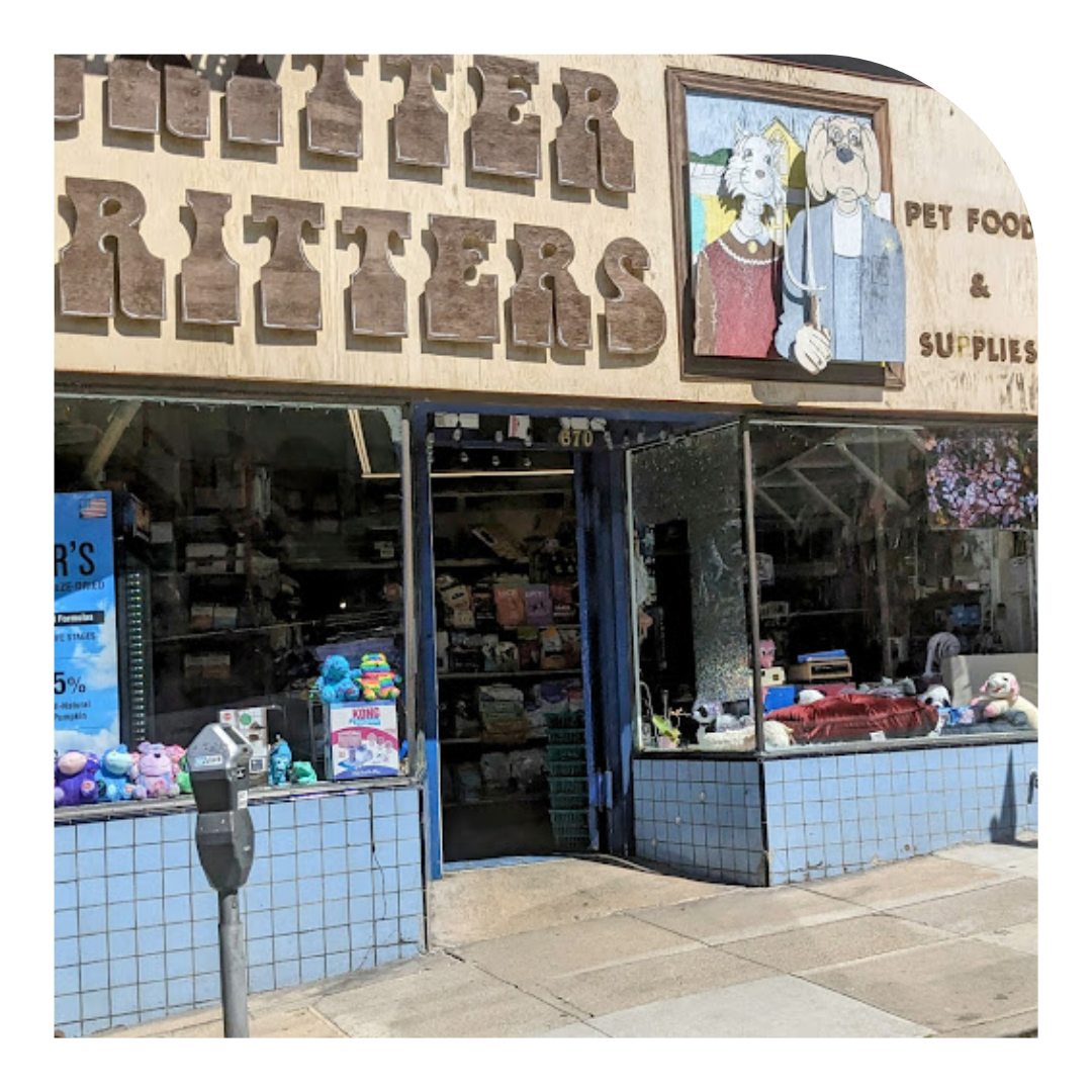 Photo of a storefront of Critter Fritters