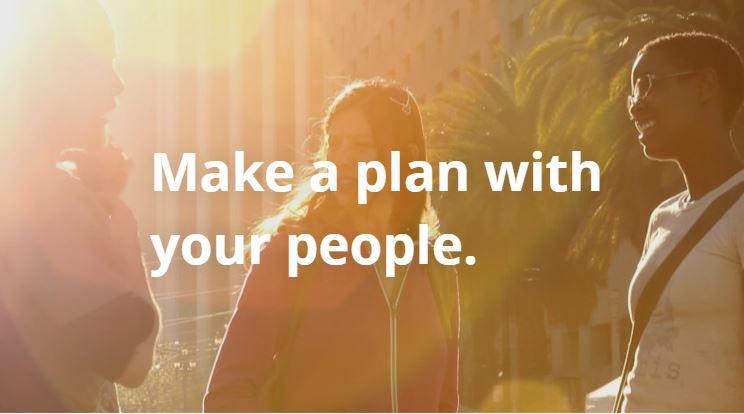 Make a plan for emergencies with your people. 