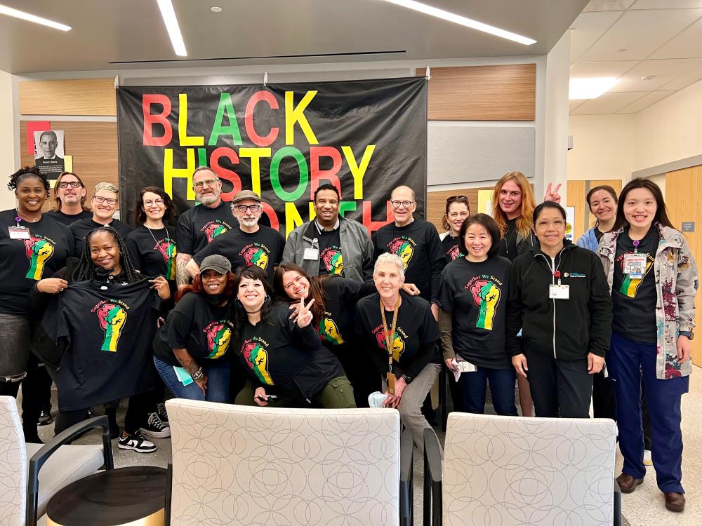 Whole Person Integrated Care team members celebrate Black History month