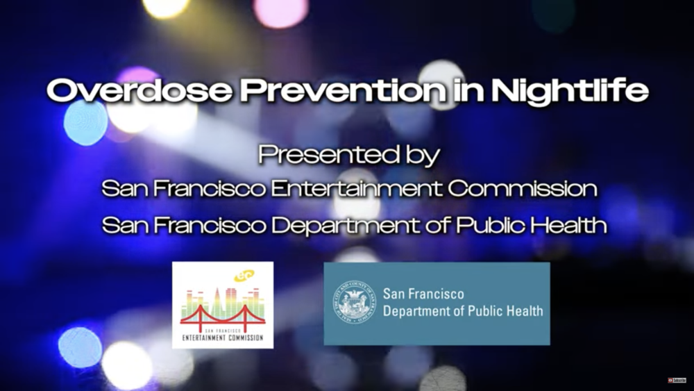 Overdose Prevention in Nightlife Training Video