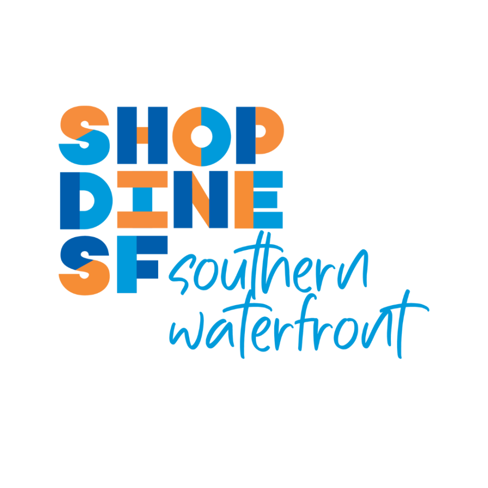 Logo reading Shop Dine Southern Waterfront