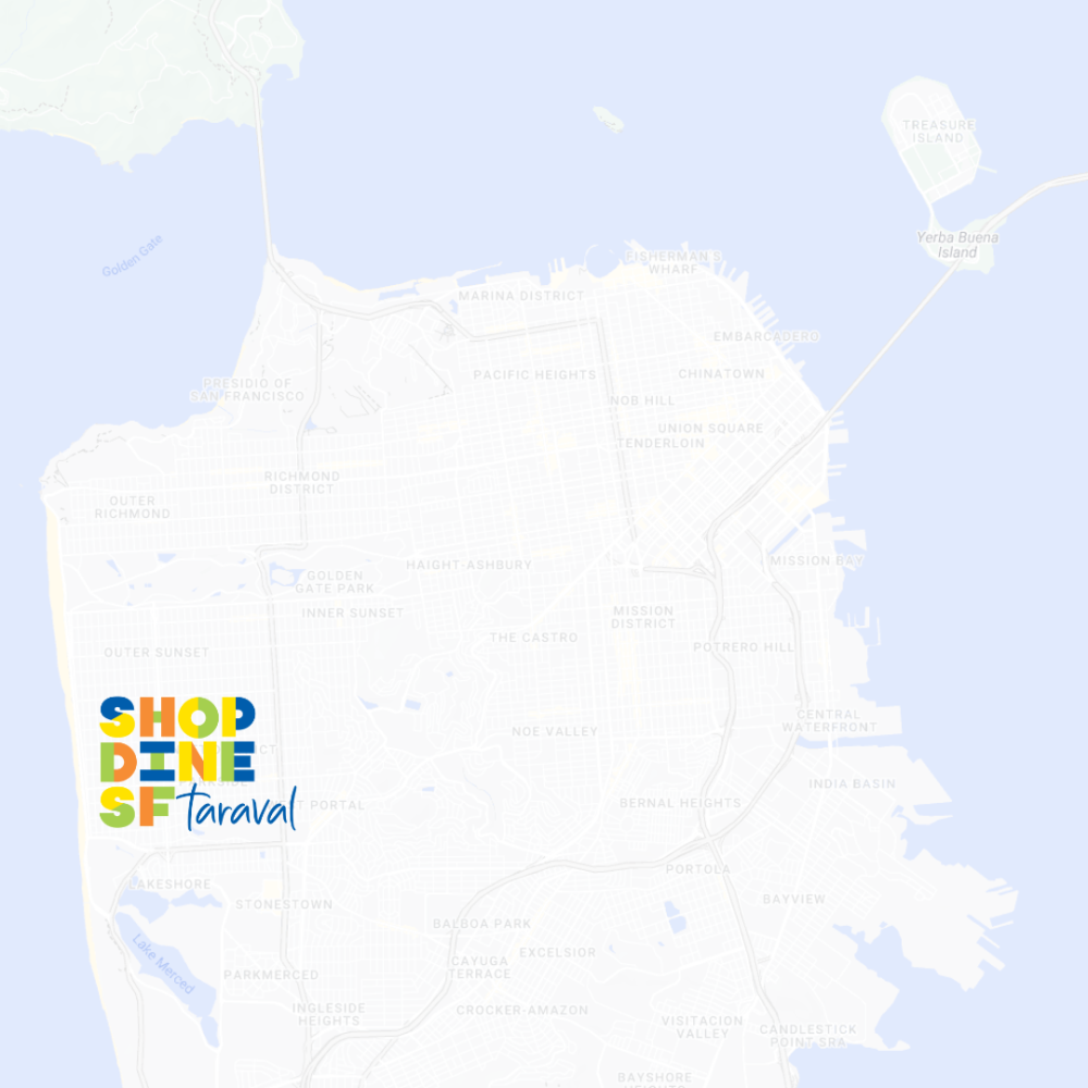 Map of SF with Taraval