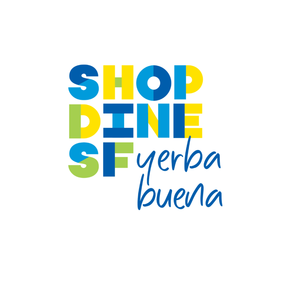 Logo reading Shop Dine Yerba Buena