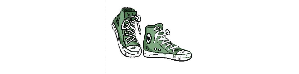 illustration of a pair of sneakers