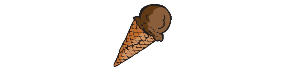 illustration of an ice cream cone