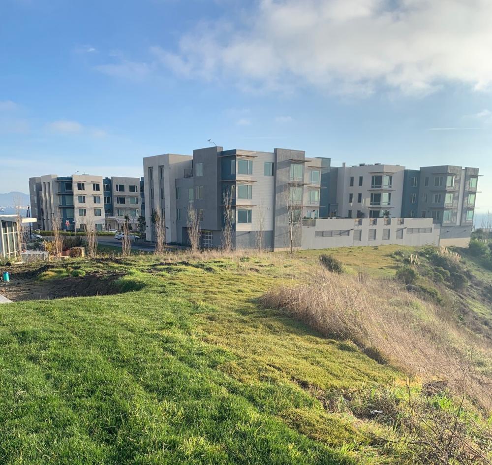Hilltop Development at the Hunters Point Naval Shipyard Parcel A